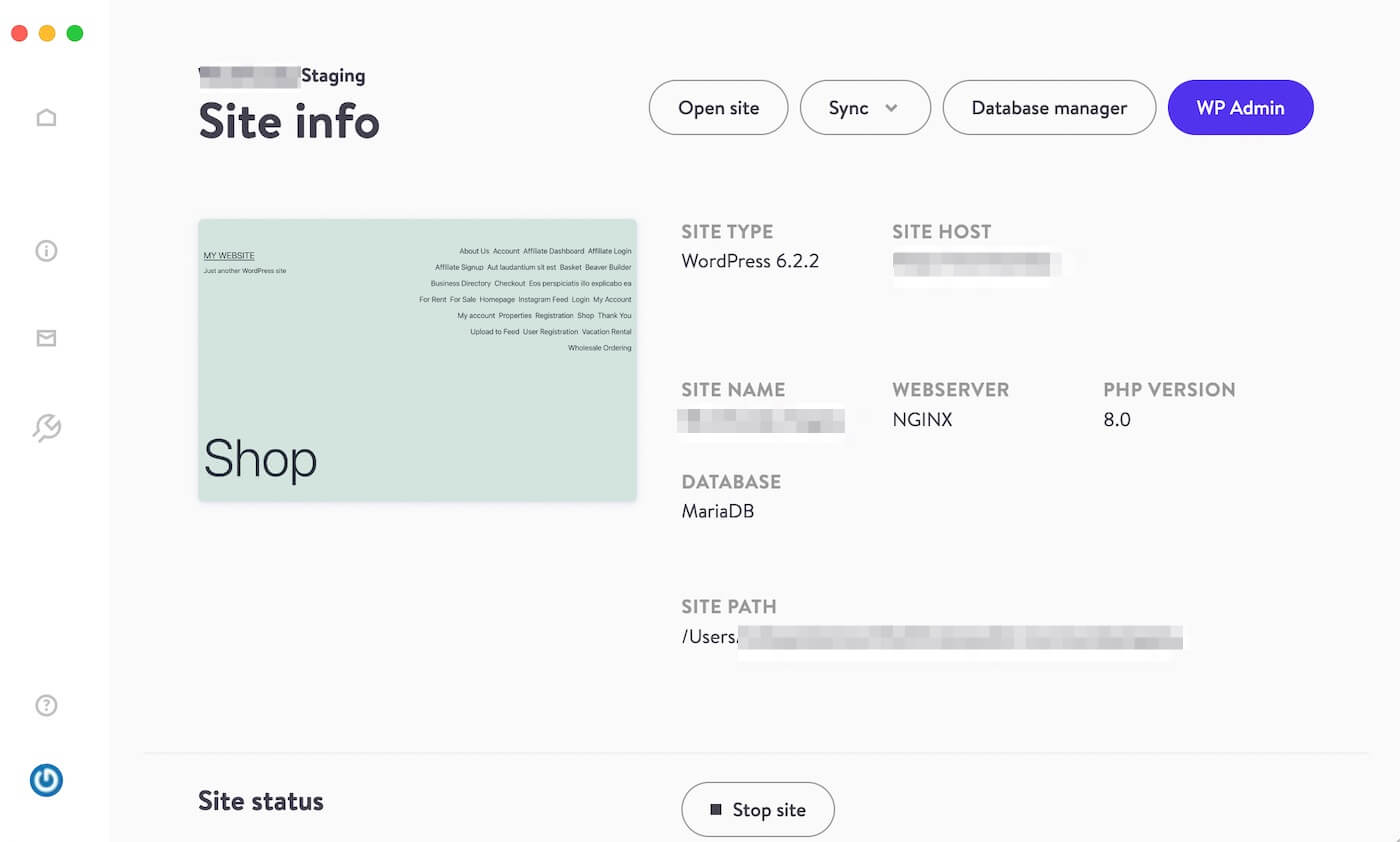 Push changes from staging site live