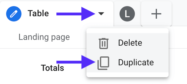 Duplicating a report in GA4