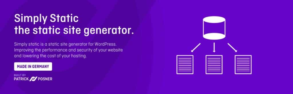 The Simply Static plugin lets you use WordPress as a static site generator.