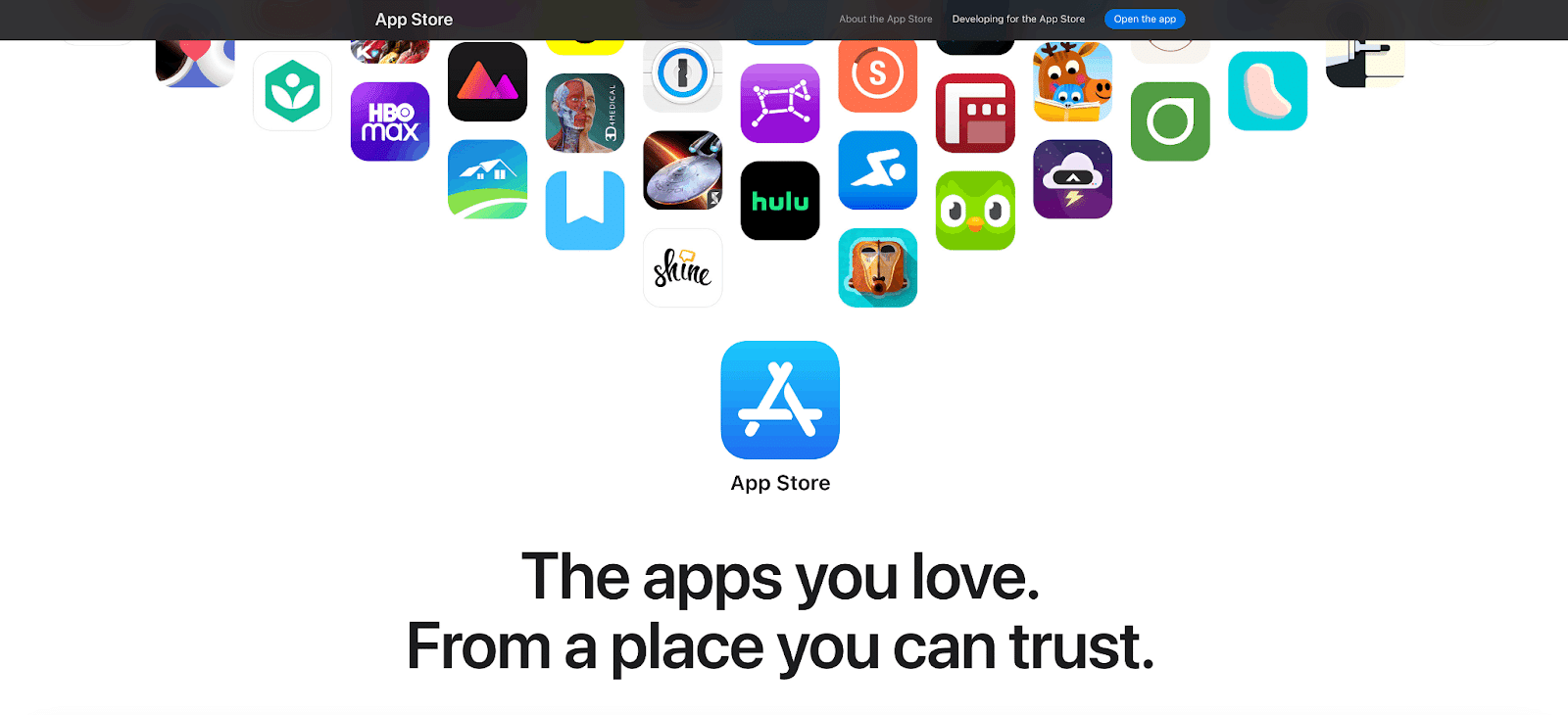 App store.