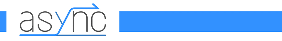 El logotipo Async.