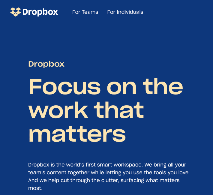 Dropbox gebruikt een verwijzingsprogramma om meer potentiële klanten aan te moedigen zich aan te melden.