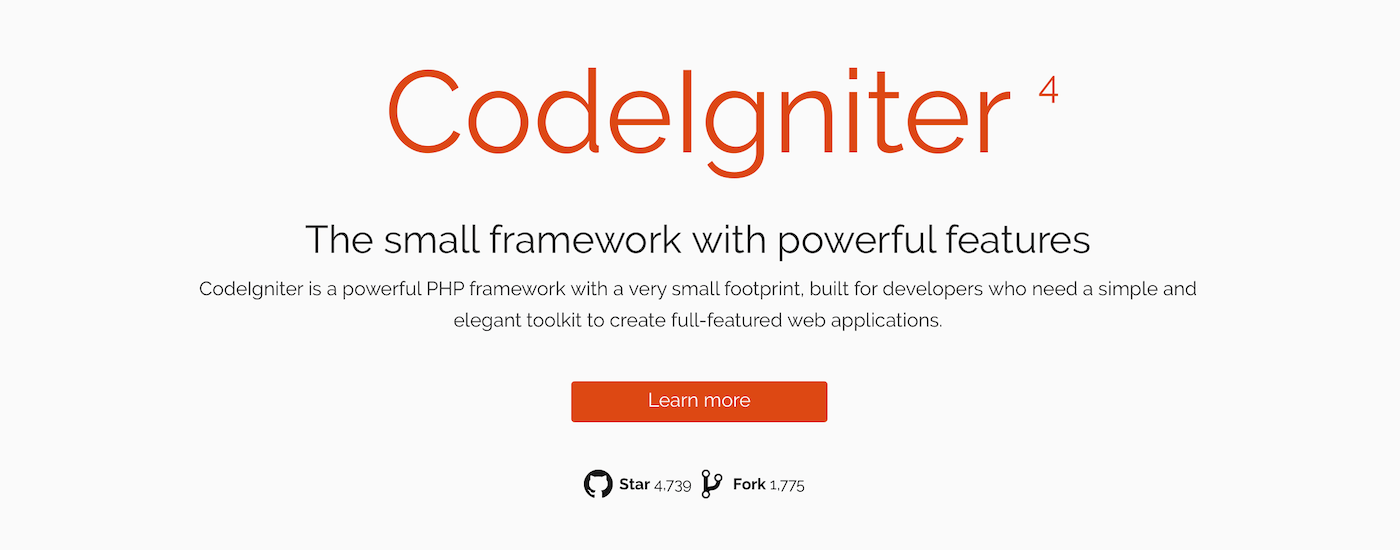 Framework CodeIgniter PHP