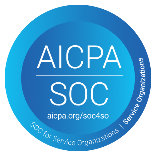 Logotipo SOC 2 da AICPA