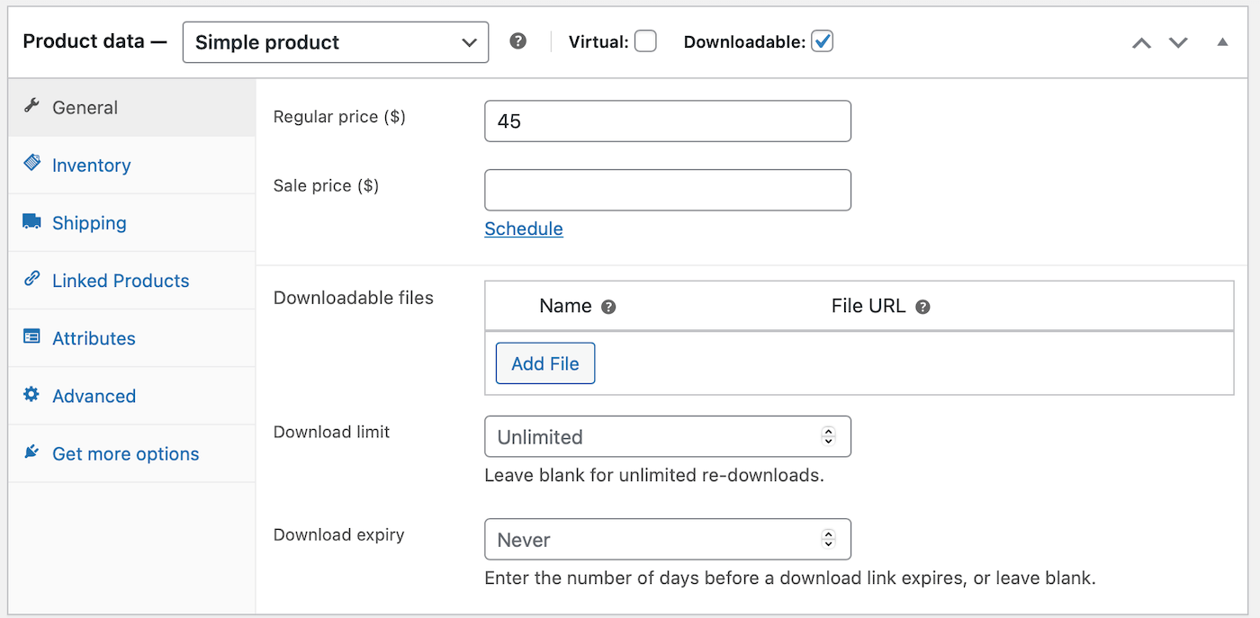 Vendre des produits numériques dans WooCommerce