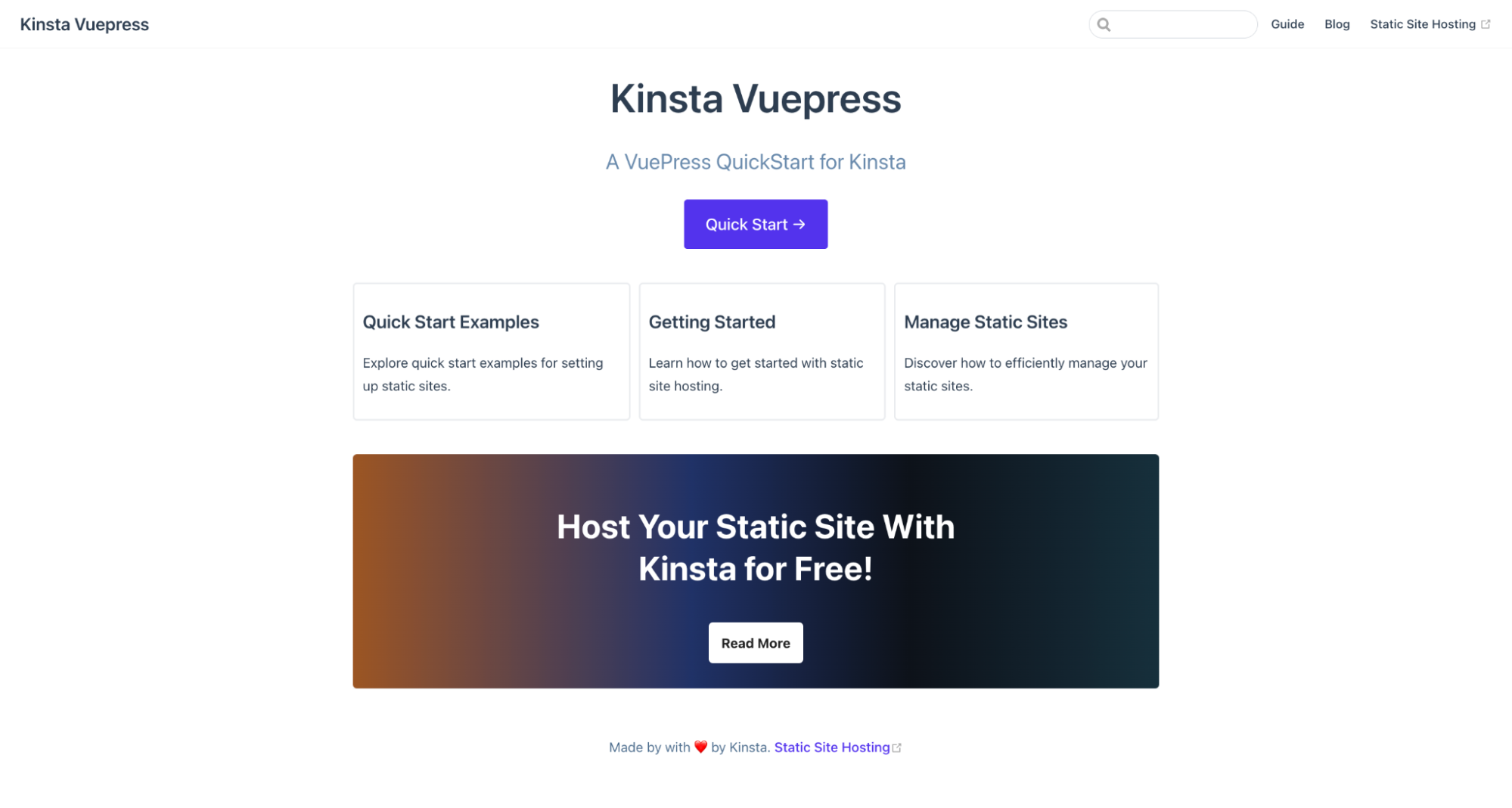 Verwendung von Komponenten auf der VuePress-Startseite