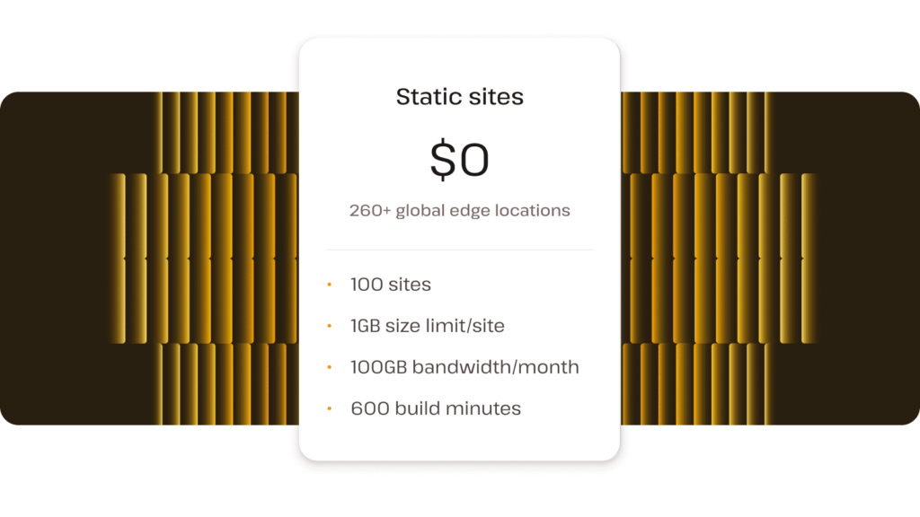 Obtenir l'hébergement de sites statiques gratuitement