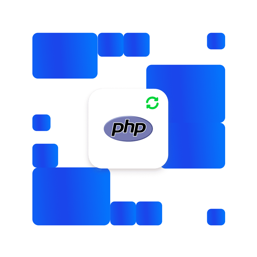 El logotipo de PHP