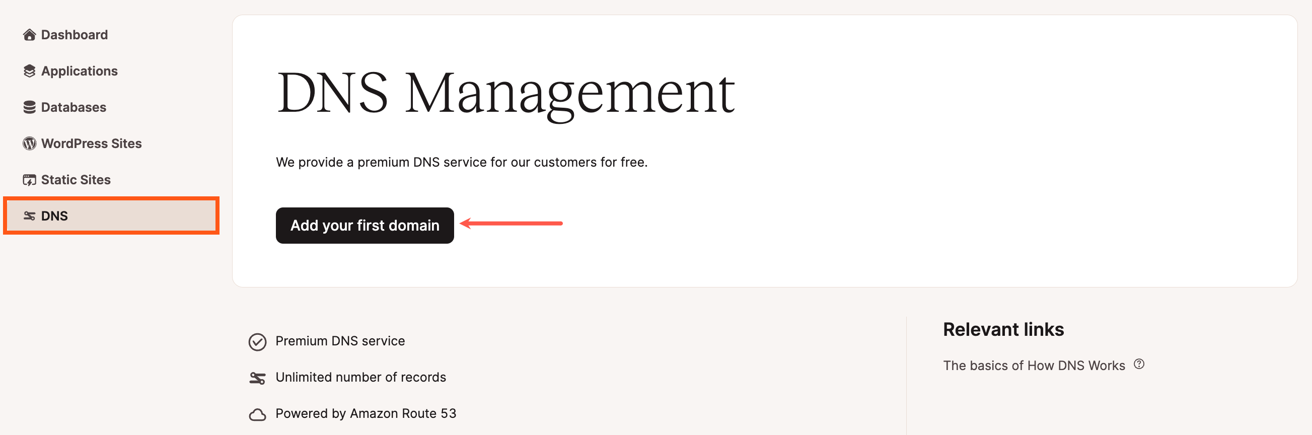 Domains and DNS DNS Management Kinsta Docs