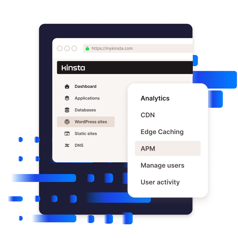 Kinsta APM Tool Application Performance Monitoring Tool