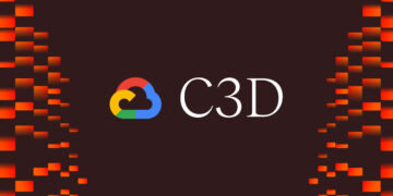 Image of the Google Cloud Platform logo and the letters C3D.