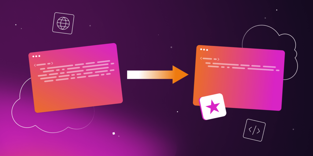 Illustration representing database queries using Laravel Eloquent.