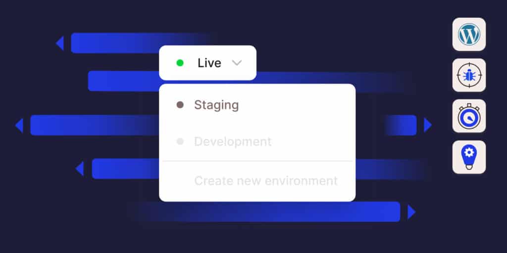Using Kinsta's staging environments to develop sites