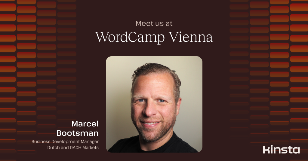 Temui Kinsta di WordCamp Wina 2024