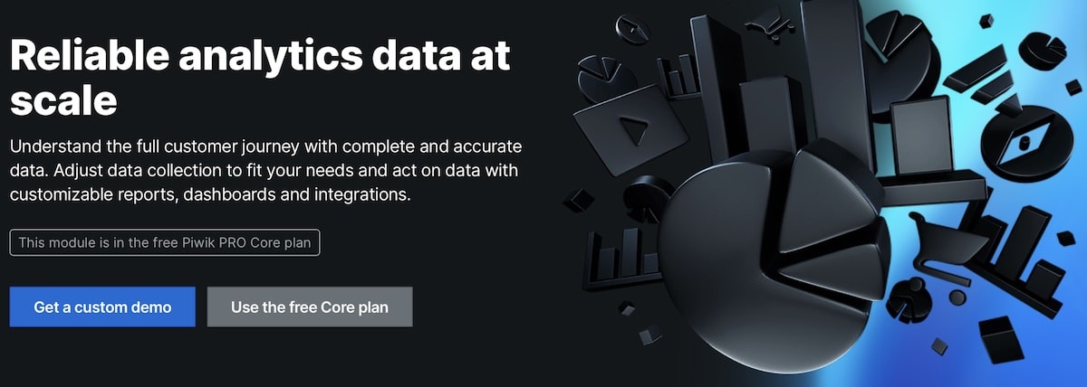 Piwik PRO analytics features are scalable and compliant.