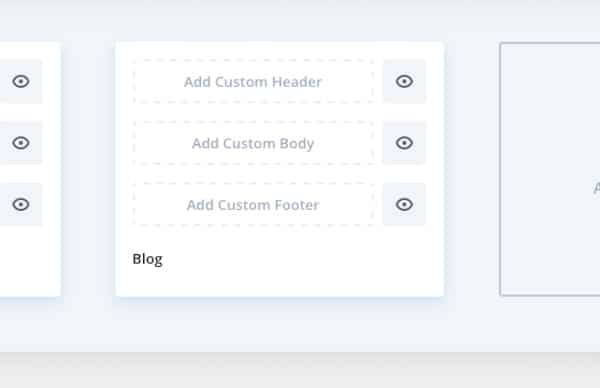 Select Add Custom Body to start designing your post template.