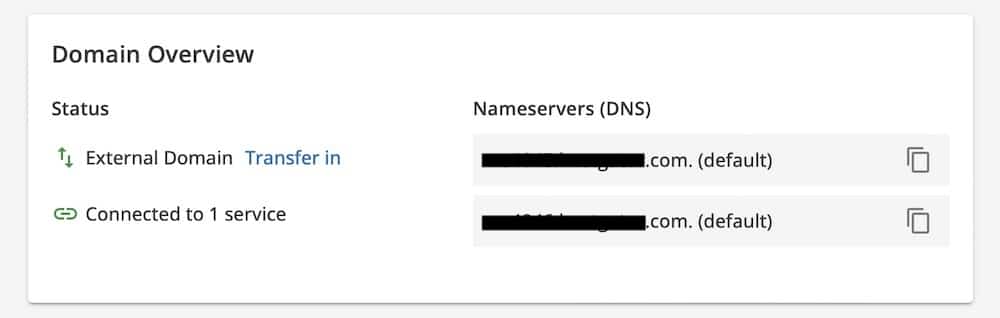 Registros de DNS.