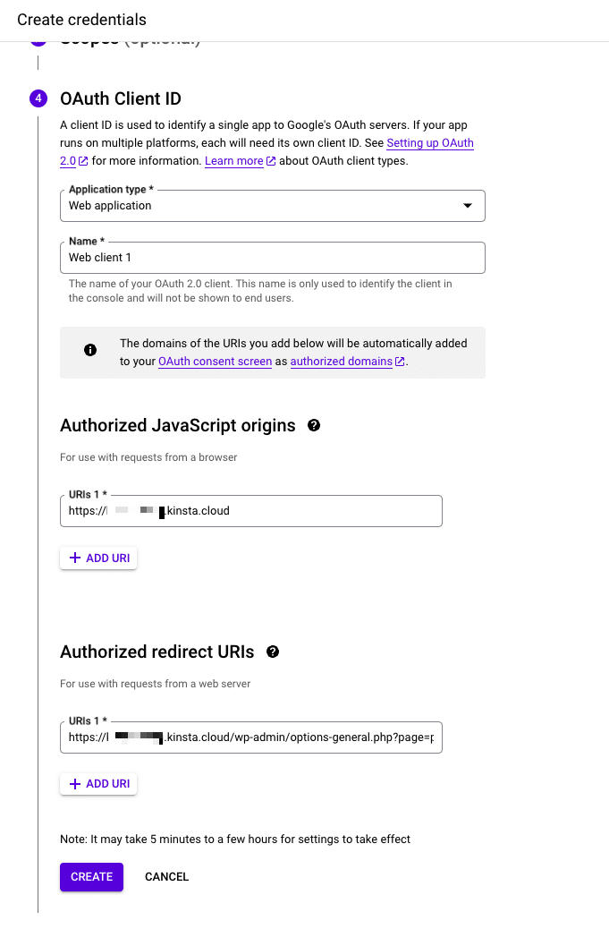 OAuth Client ID