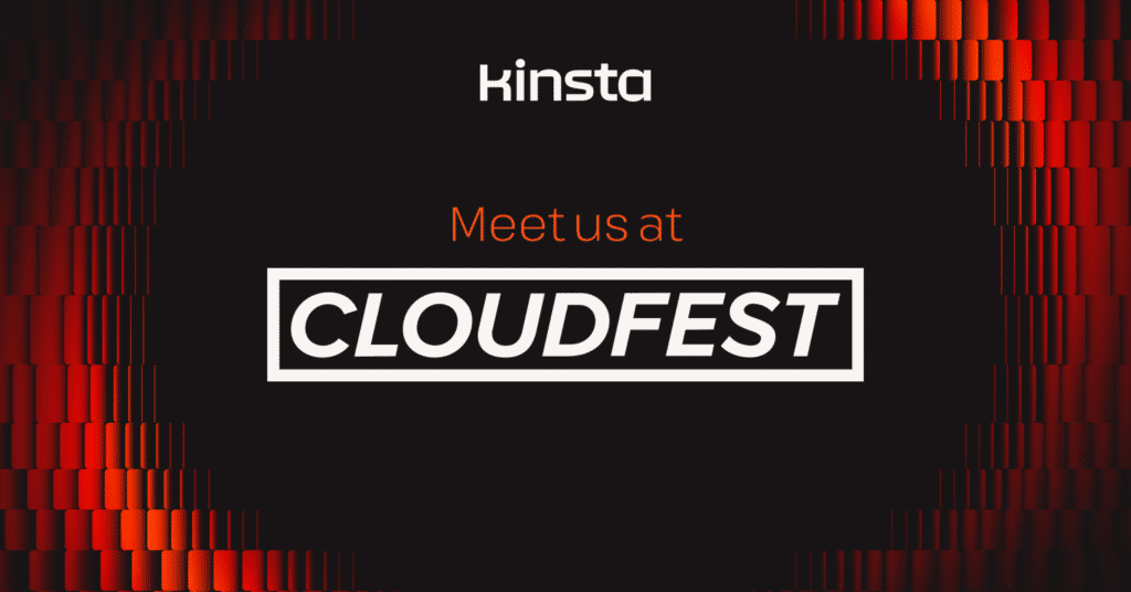 Kinsta at CloudFest