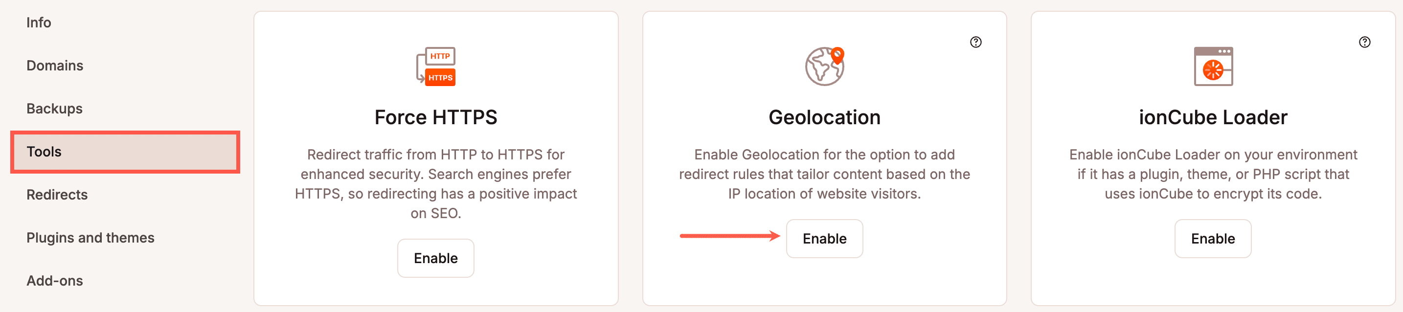 Tools - IP Geolocation - Kinsta® Docs