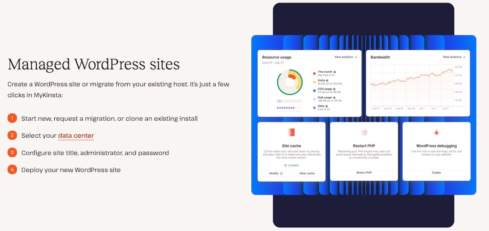 managed wordpress hosting with kinsta