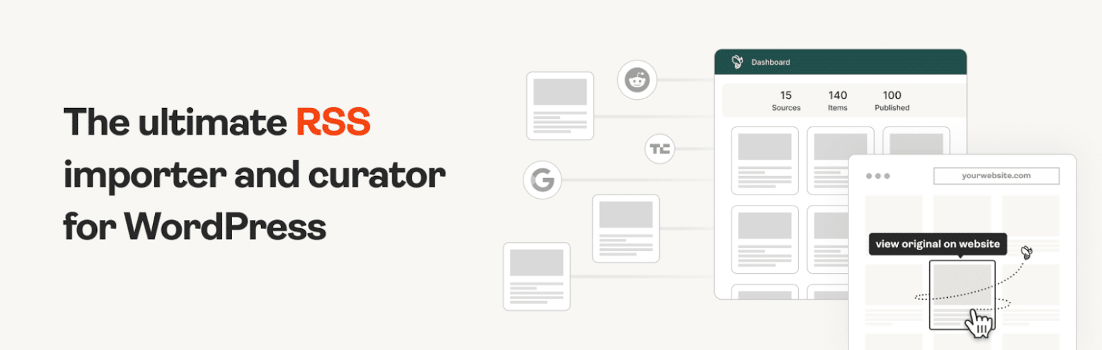 WP RSS Aggregator plugin