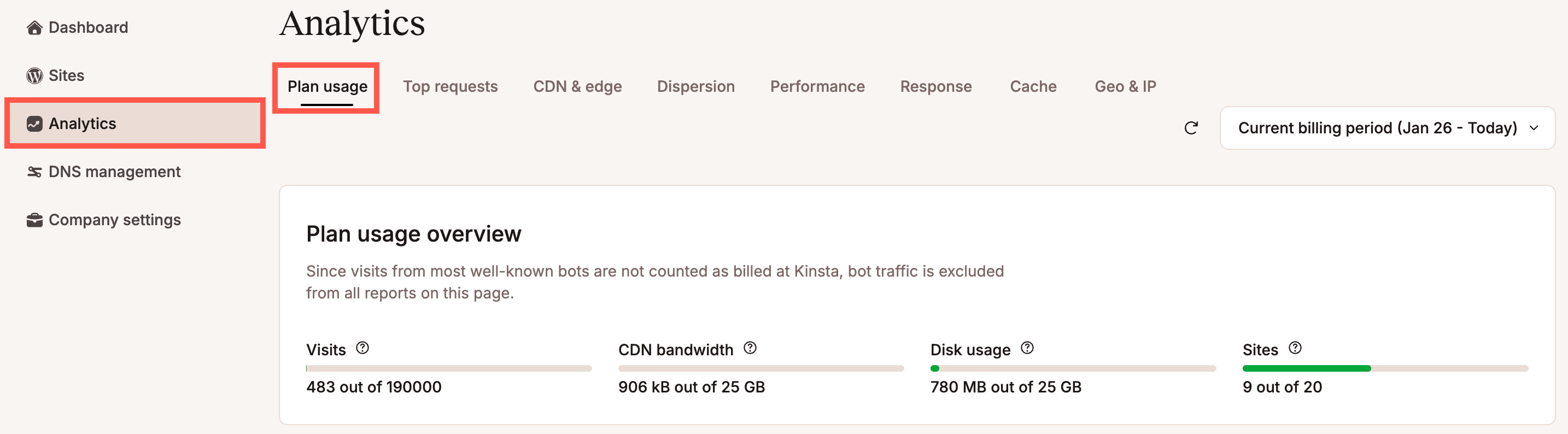 WordPress Hosting Plans - Choosing the Right Plan - Kinsta® Docs