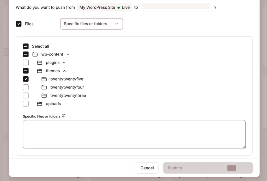 Geneacs Push File Example Agile delivery with Kinsta’s multi-environment setup