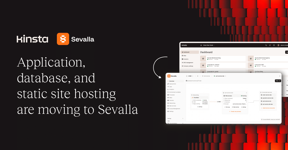 Application, database, and static site hosting are moving to Sevalla