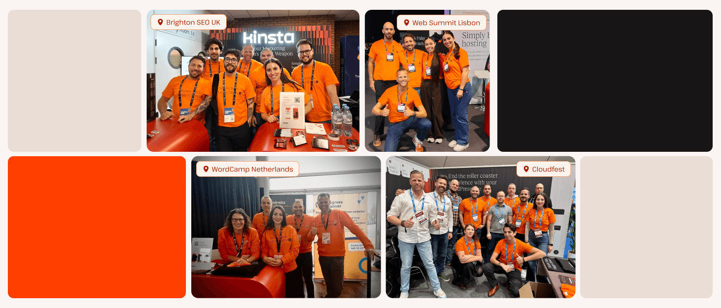 BrightonSEO e CloudFest sono eventi chiave per Kinsta.