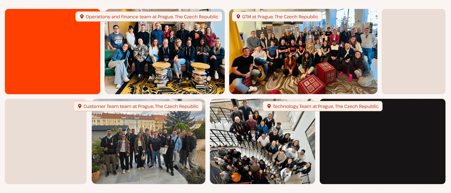 Incontro del team Kinsta in EMEA.