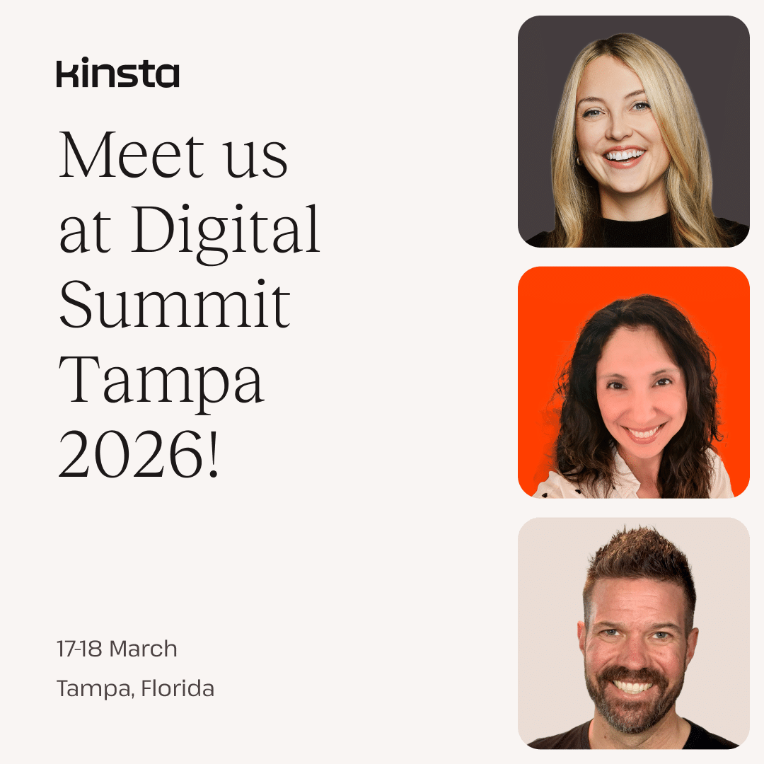 The Kinsta team at Digital Summit Tampa