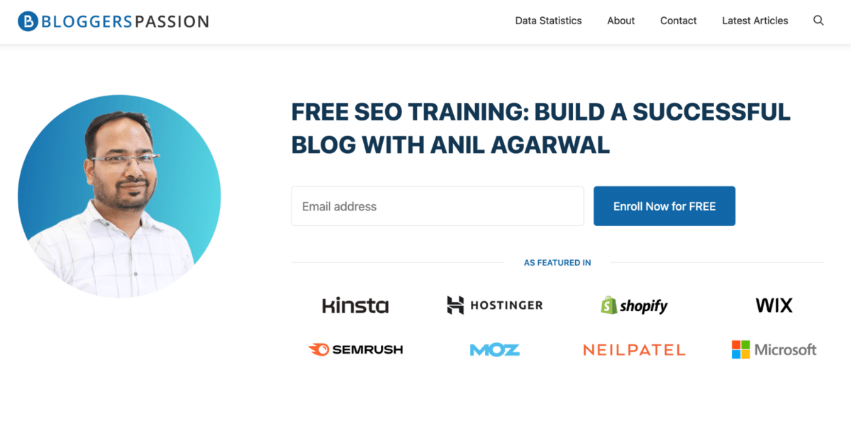 BloggersPassion website