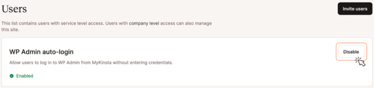 Log in to WordPress admin dashboards with a single click