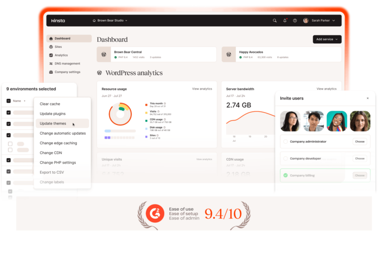 MyKinsta: WordPress Site Management Reimagined - Kinsta®