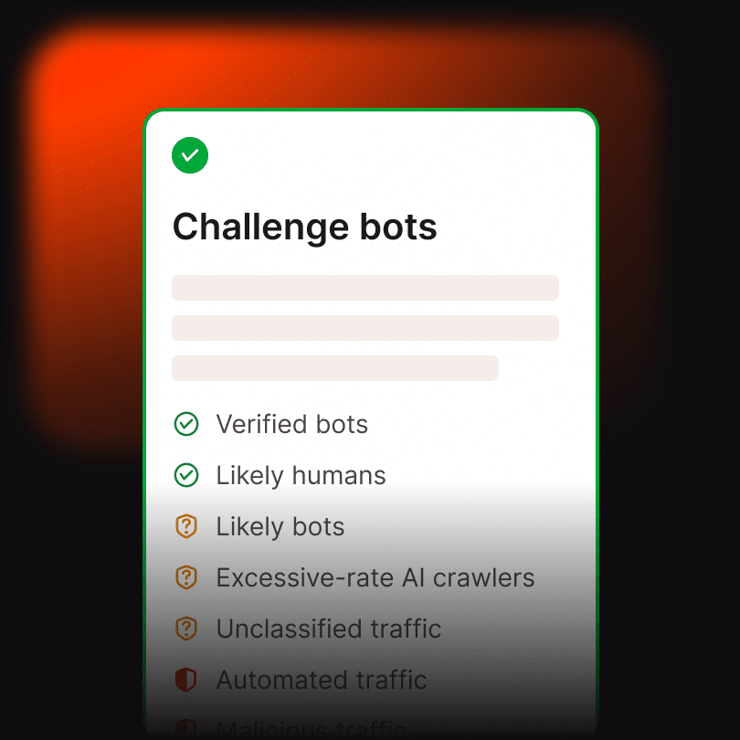 Kinsta's Bot Protection gives you full control.