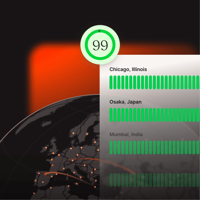 Kinsta stability and performance that you can rely on.