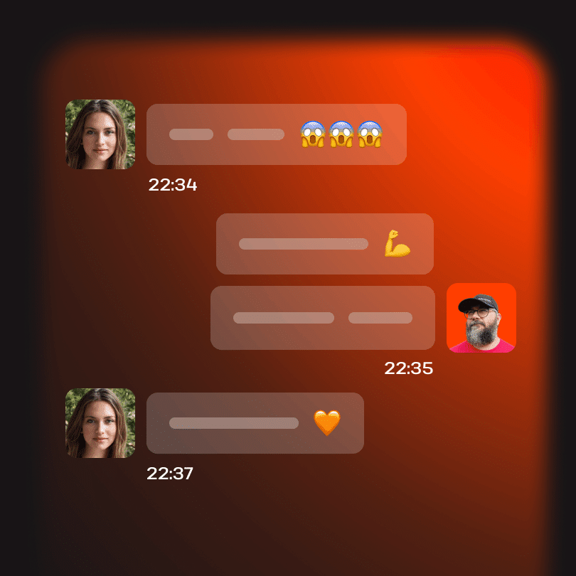 Support chat responses is under 2 minutes.