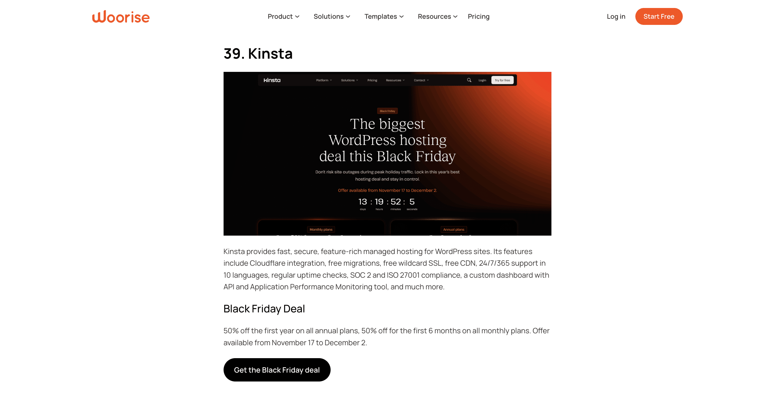 Woorise Black Friday roundup 2025