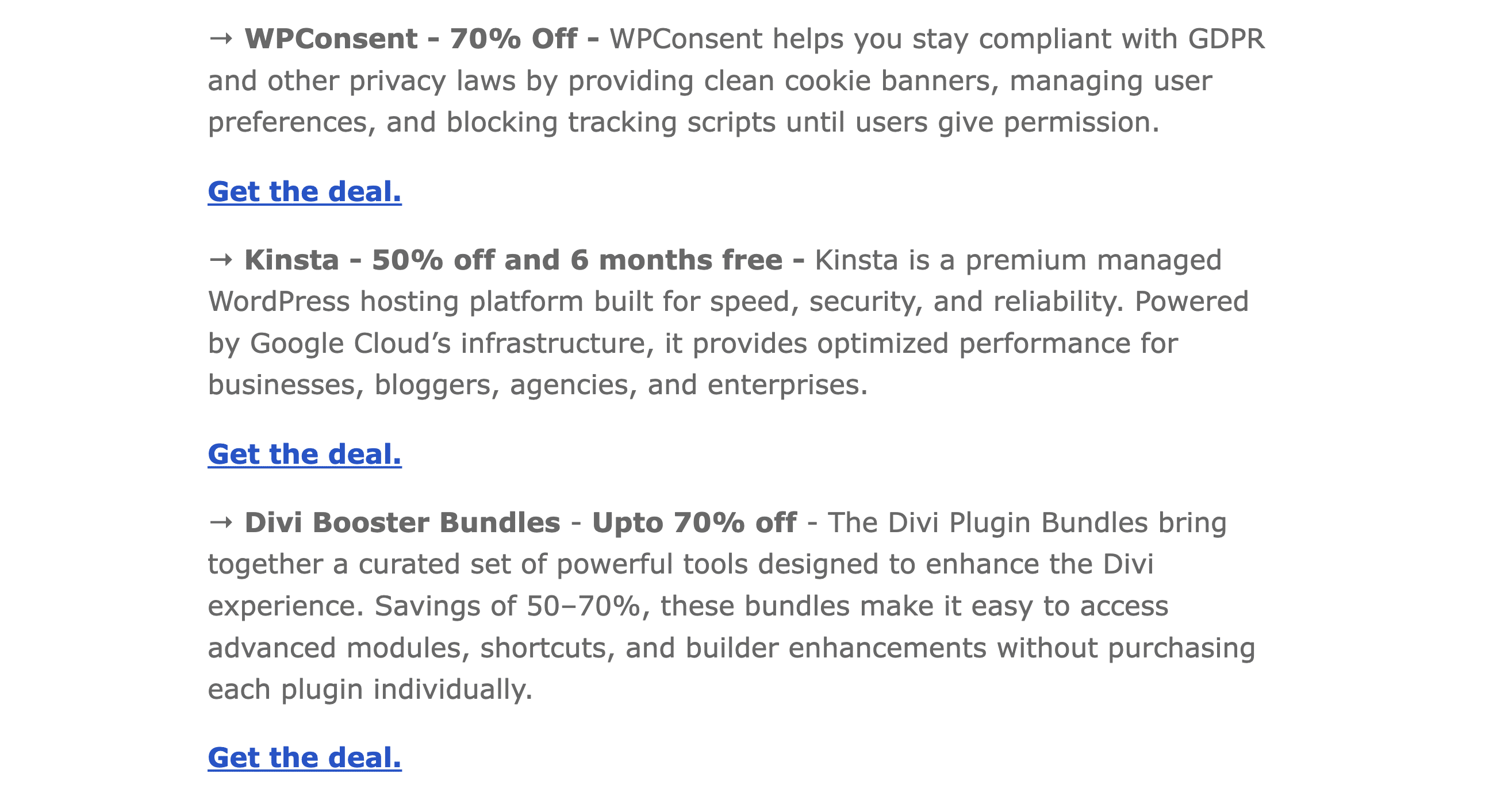 WPLift’s 2025 Black Friday newsletter